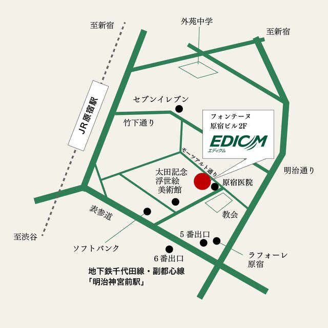 エディクム周辺地図