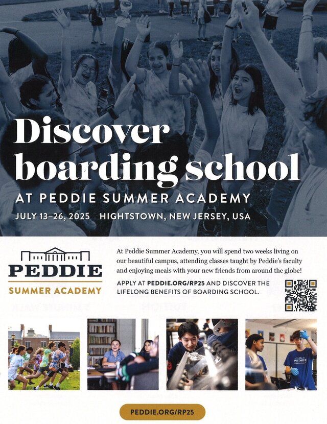 Peddie Summer Academyの紹介