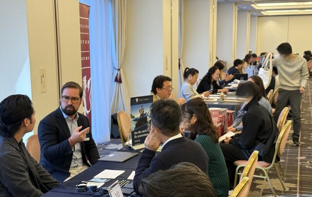 留学フェア会場の様子