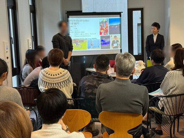 ゲスト3名が写真を用いて自己紹介してくれました