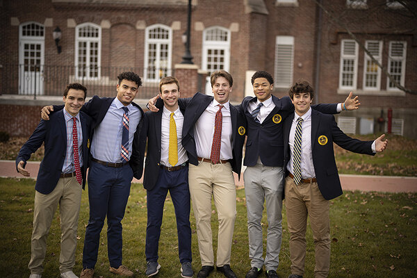 Trinity-Pawling Schoollの学生達