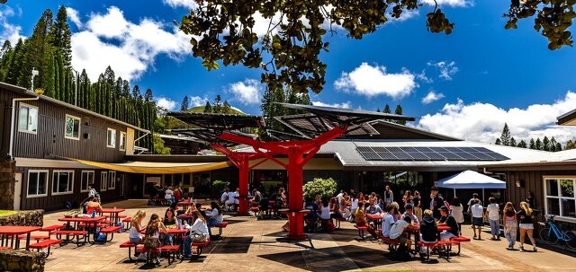 ハワイの気候を感じられるHawai'i Preparatory Academy