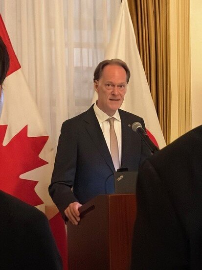 駐日カナダ大使のIan G. Mckay氏