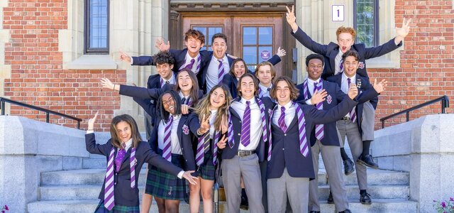 Bishop’s College Schoolの学生たち